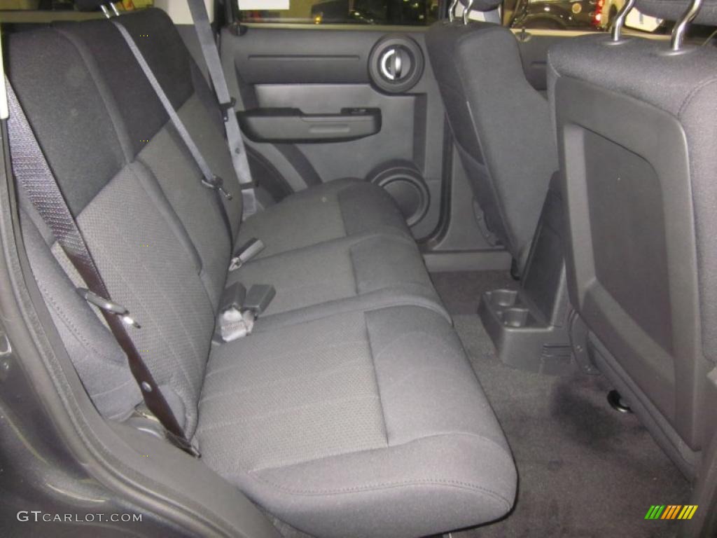 Dark Slate Gray Interior 2011 Dodge Nitro Heat 4x4 Photo #46675823