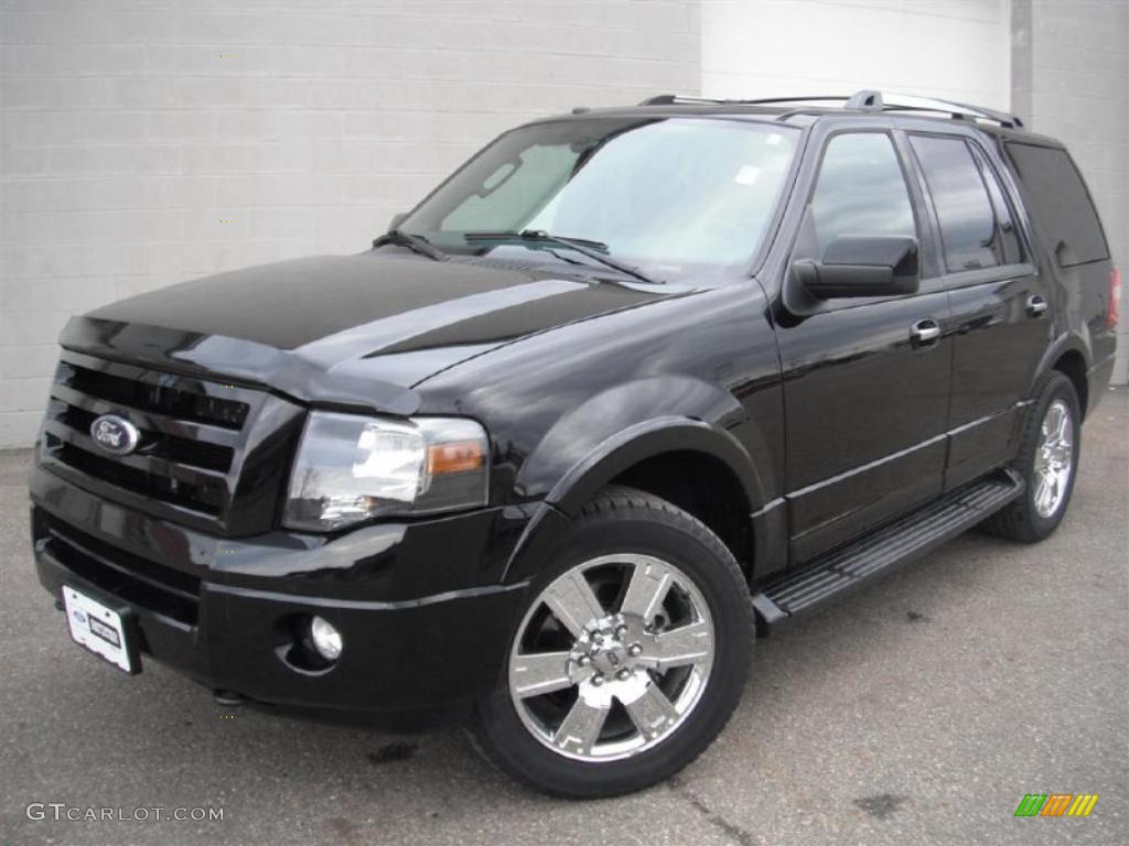 Black 2009 Ford Expedition Limited 4x4 Exterior Photo #46676246