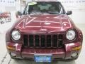 2002 Dark Garnet Red Pearlcoat Jeep Liberty Limited 4x4  photo #2