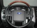 Charcoal Black 2009 Ford Expedition Limited 4x4 Steering Wheel