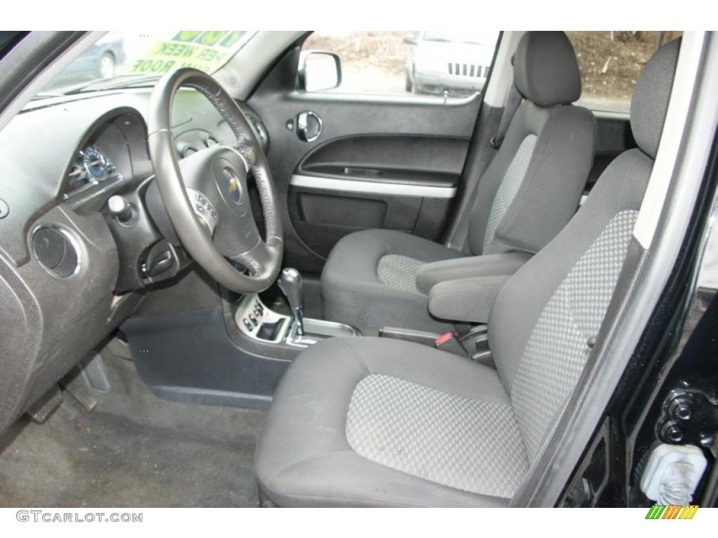 Ebony Black Interior 2008 Chevrolet HHR LT Photo #46676765