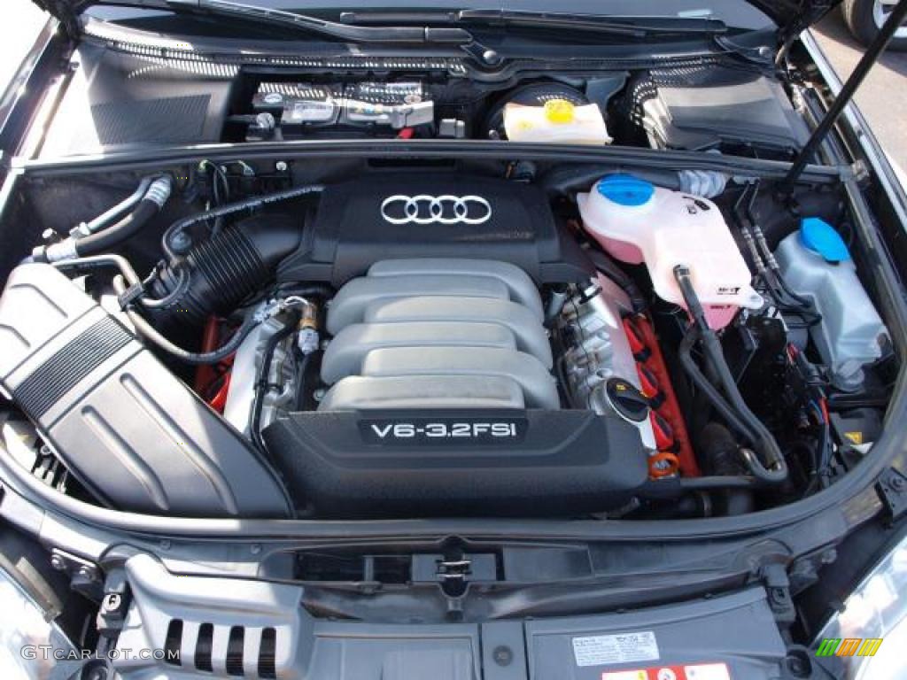 2007 Audi A4 3.2 quattro Sedan 3.2 Liter DOHC 24-Valve VVT V6 Engine Photo #46677416