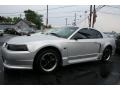 2002 Satin Silver Metallic Ford Mustang GT Coupe  photo #15