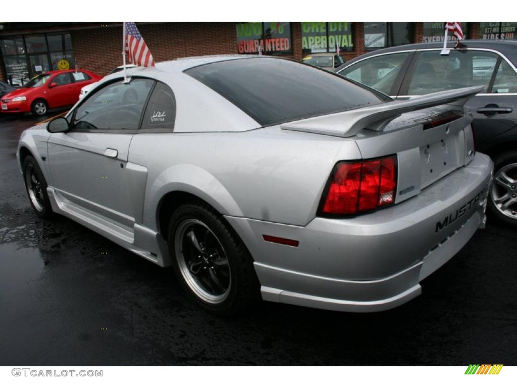 2002 Mustang GT Coupe - Satin Silver Metallic / Dark Charcoal photo #18