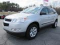 2011 Silver Ice Metallic Chevrolet Traverse LS AWD  photo #3