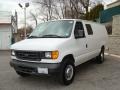 Oxford White 2004 Ford E Series Van E250 Commercial Exterior