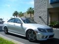 2008 Iridium Silver Metallic Mercedes-Benz C 63 AMG  photo #4