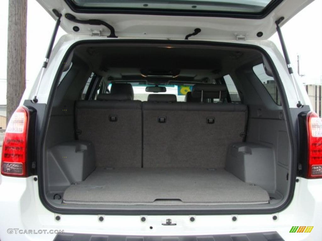 2008 4Runner Limited 4x4 - Blizzard White Pearl / Stone Gray photo #13