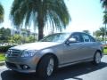 2008 Palladium Silver Metallic Mercedes-Benz C 300 Sport  photo #2