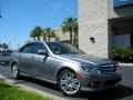 2008 Palladium Silver Metallic Mercedes-Benz C 300 Sport  photo #4