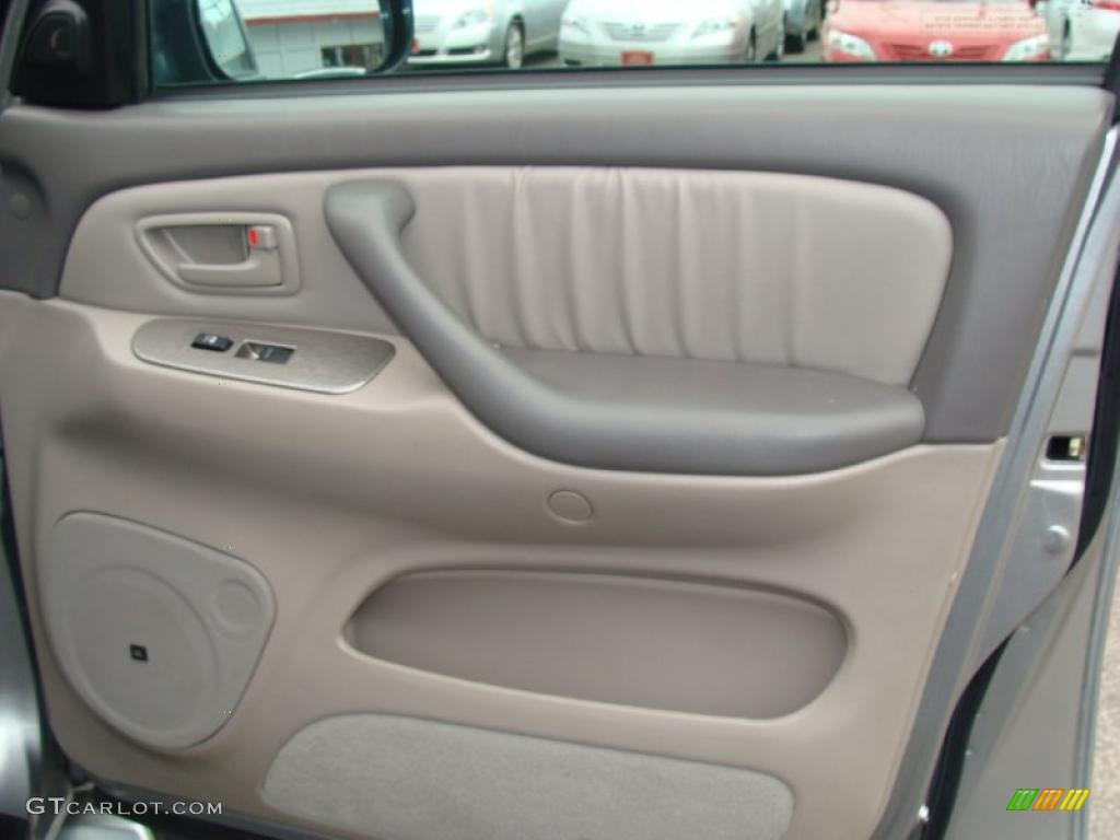 2005 Toyota Sequoia Limited 4WD Taupe Door Panel Photo #46679444