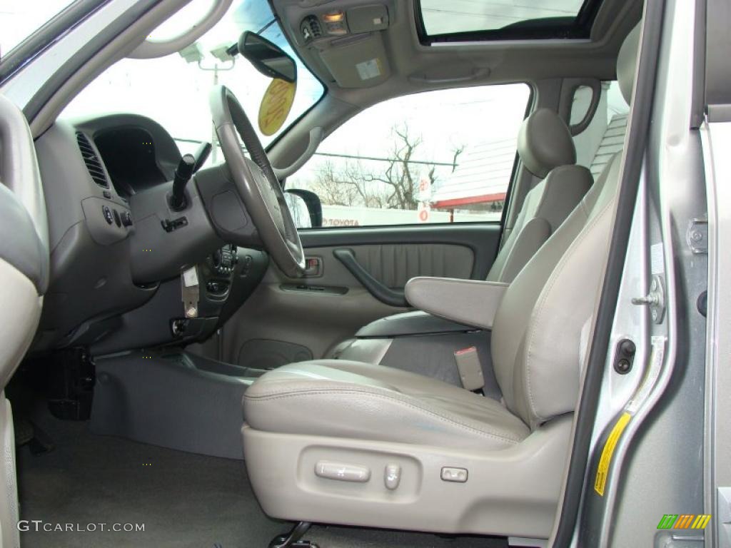 Taupe Interior 2005 Toyota Sequoia Limited 4WD Photo #46679459