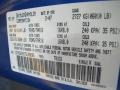  2007 Dakota SXT Club Cab Electric Blue Pearl Color Code PB5