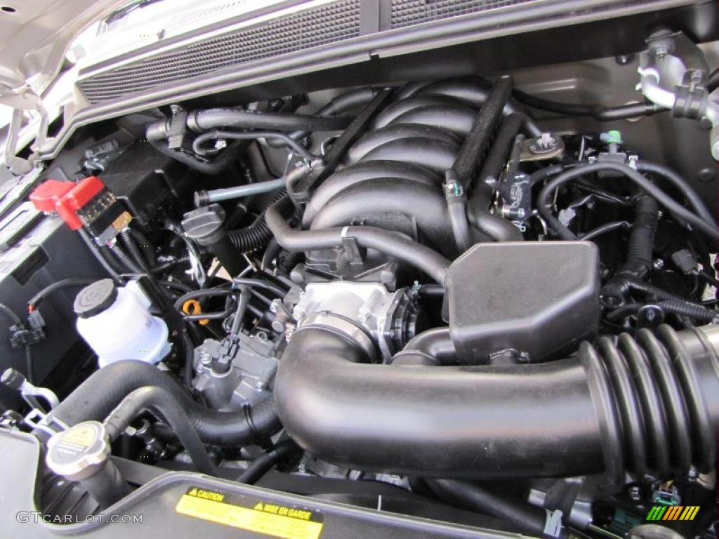 2011 Nissan Titan SV King Cab 5.6 Liter Flex-Fuel DOHC 32-Valve CVTCS V8 Engine Photo #46680704