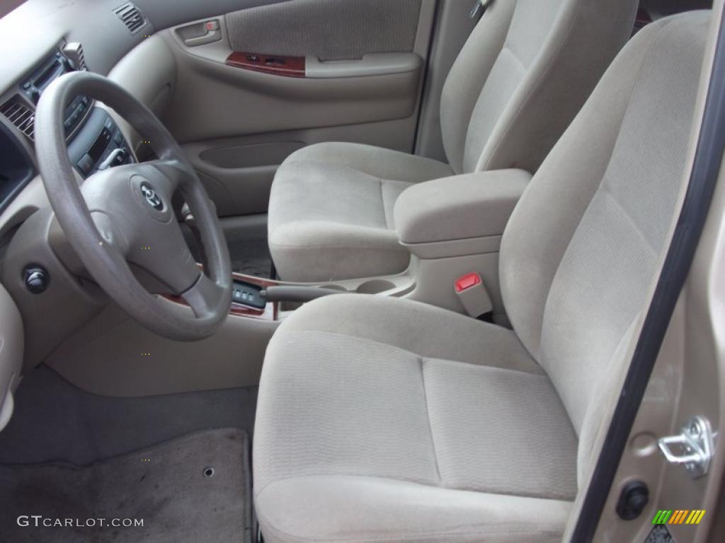 2006 Corolla LE - Desert Sand Mica / Beige photo #6