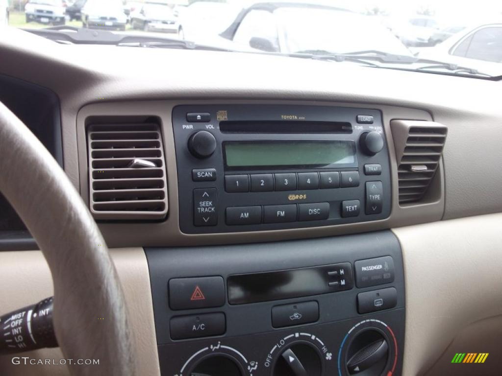 2006 Corolla LE - Desert Sand Mica / Beige photo #9