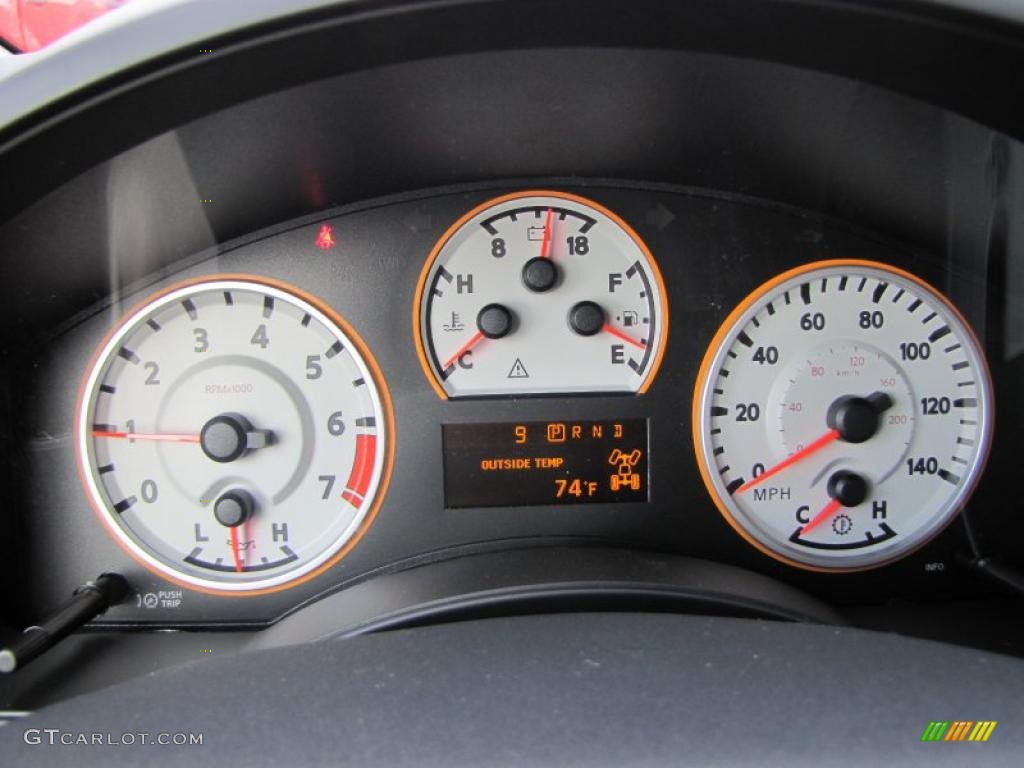 2011 Nissan Titan Pro-4X Crew Cab 4x4 Gauges Photo #46681001