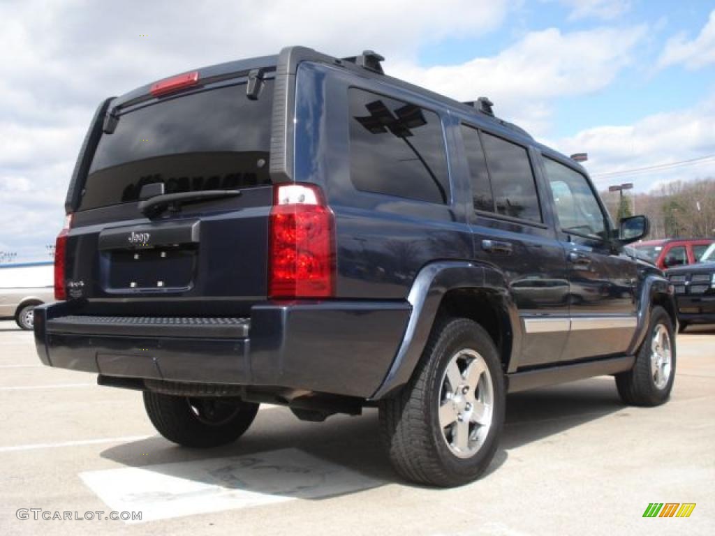 2010 Commander Sport 4x4 - Modern Blue Pearl / Dark Slate Gray photo #2