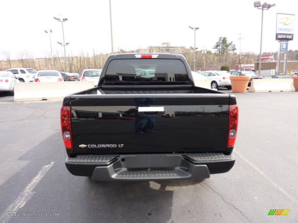 Black 2011 Chevrolet Colorado LT Crew Cab 4x4 Exterior Photo #46681760