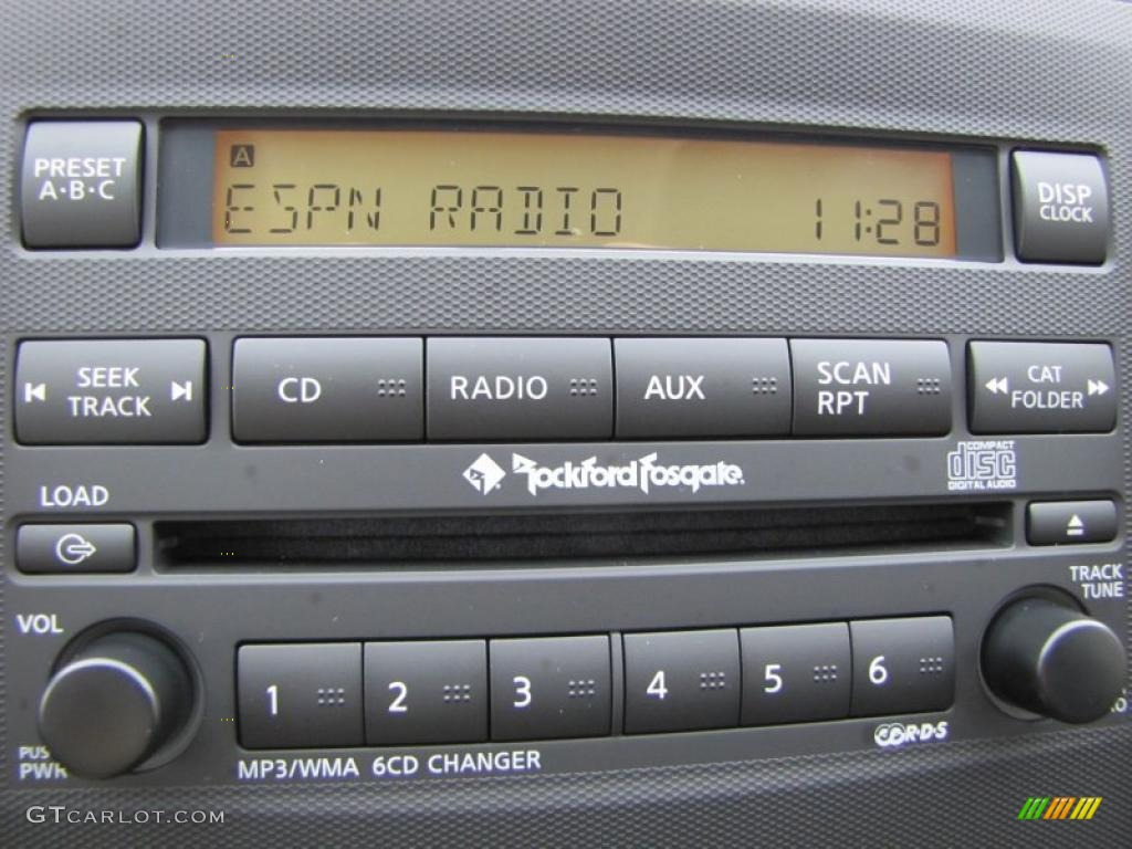 2011 Nissan Frontier SL Crew Cab 4x4 Controls Photo #46682564