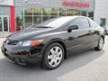Nighthawk Black Pearl - Civic LX Coupe Photo No. 1