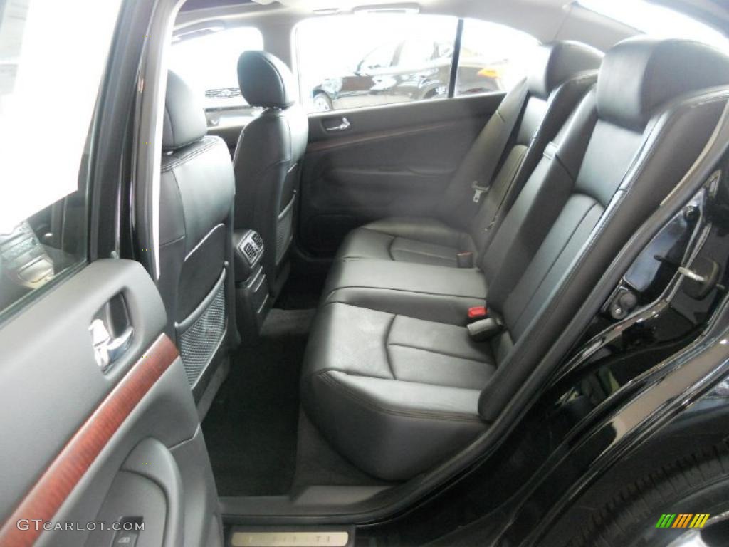 Graphite Interior 2009 Infiniti G 37 x Sedan Photo #46683617