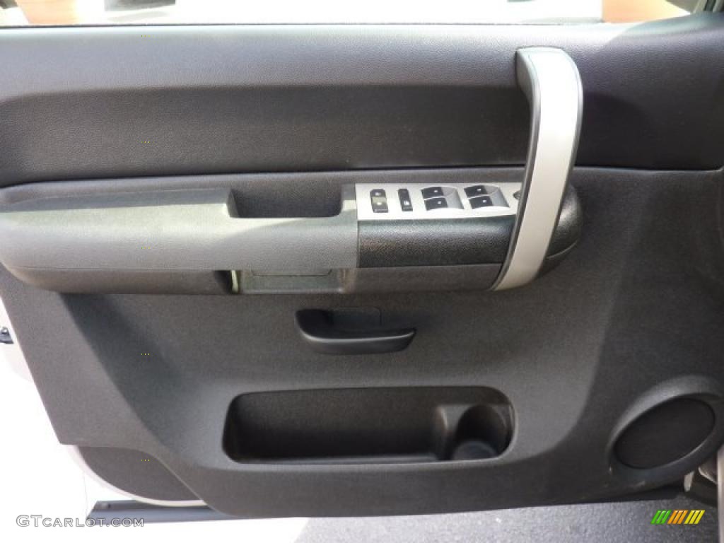 2009 Silverado 1500 LS Crew Cab - Silver Birch Metallic / Dark Titanium photo #12