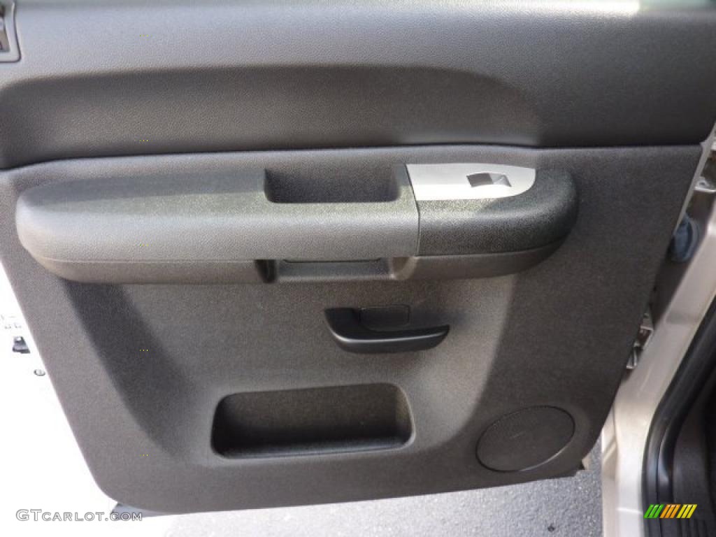 2009 Silverado 1500 LS Crew Cab - Silver Birch Metallic / Dark Titanium photo #14