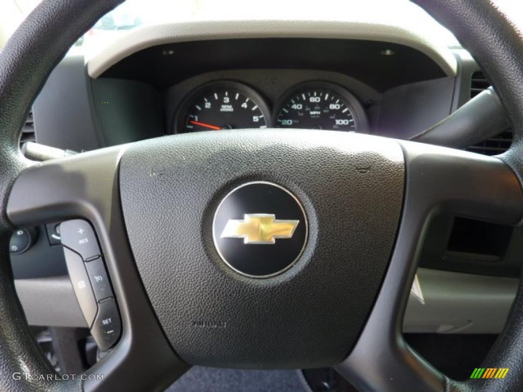 2009 Silverado 1500 LS Crew Cab - Silver Birch Metallic / Dark Titanium photo #19