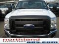 Oxford White - F350 Super Duty XL Regular Cab 4x4 Chassis Photo No. 3