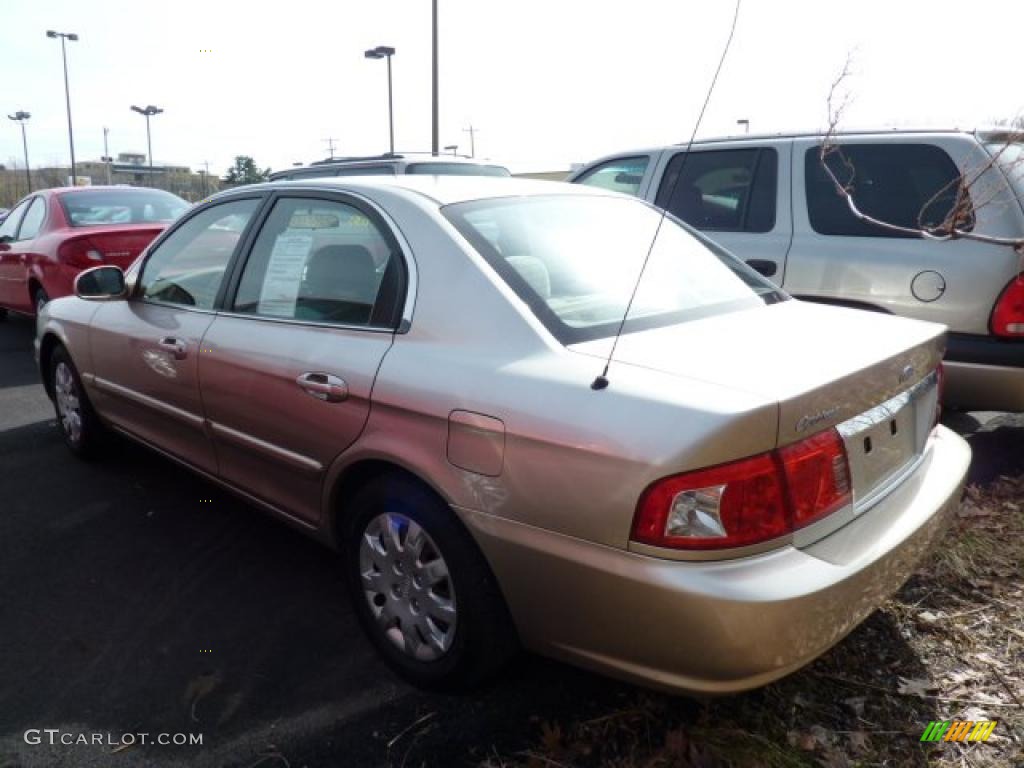 2004 Optima LX - Cream Gold / Beige photo #4