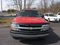 2002 Victory Red Chevrolet Tahoe LS 4x4  photo #2