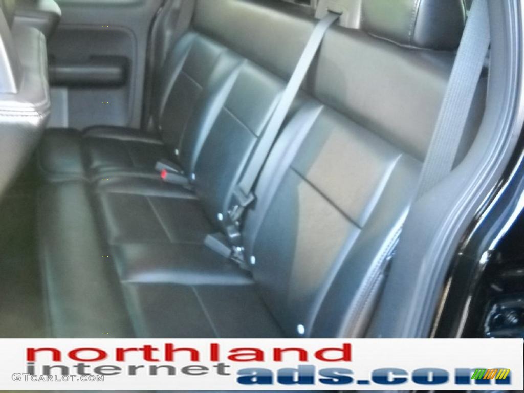 2004 F150 Lariat SuperCab 4x4 - Black / Black photo #14