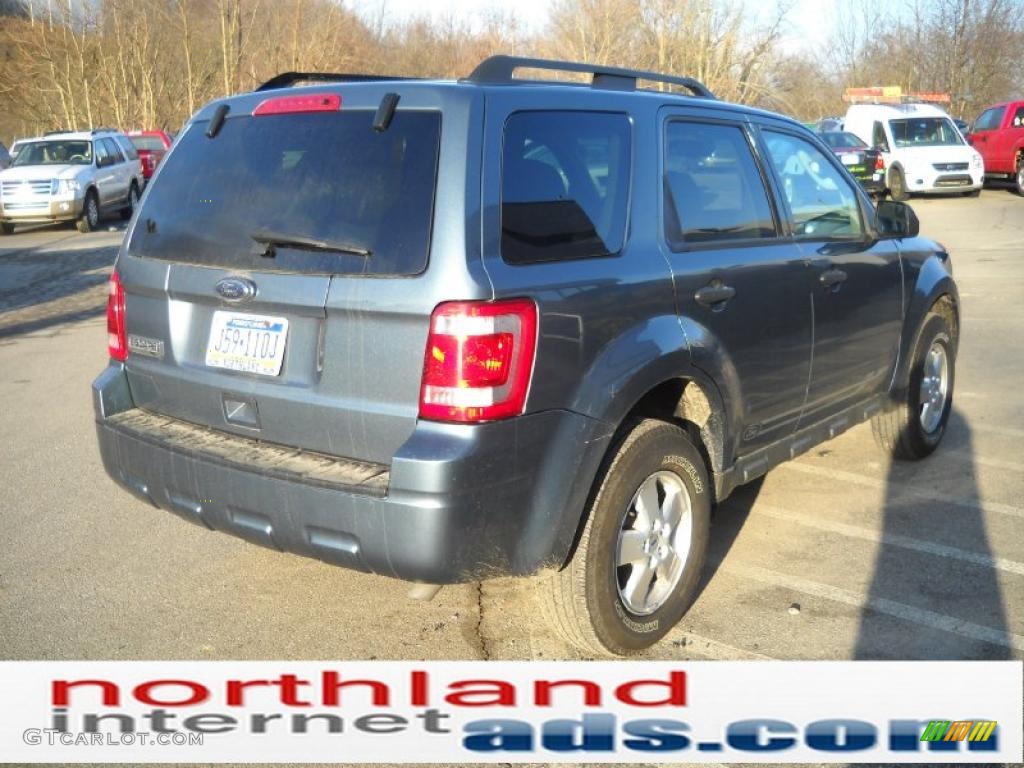 2010 Escape XLT 4WD - Steel Blue Metallic / Stone photo #6