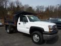Summit White - Silverado 3500HD Regular Cab Chassis Dump Truck Photo No. 1
