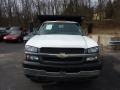 Summit White - Silverado 3500HD Regular Cab Chassis Dump Truck Photo No. 2