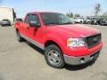 Bright Red 2007 Ford F150 XLT SuperCab