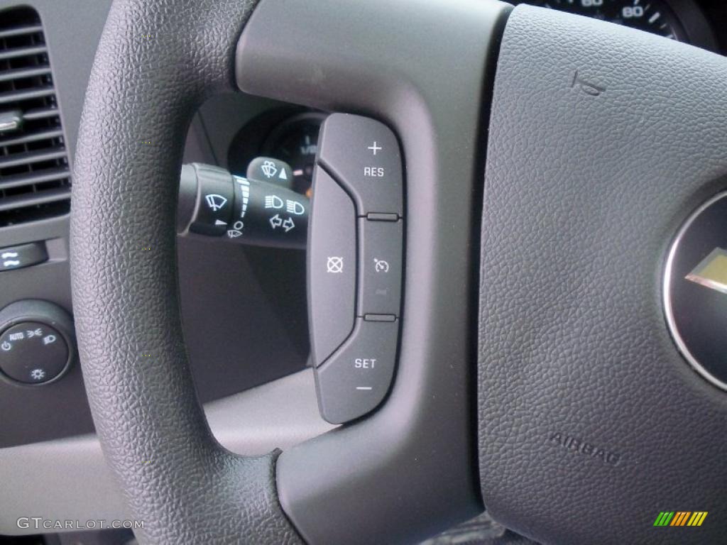 2011 Chevrolet Silverado 1500 LS Regular Cab 4x4 Controls Photo #46686692