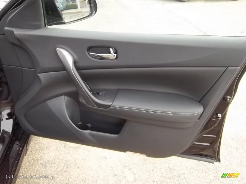 2011 Nissan Maxima 3.5 SV Sport Charcoal Door Panel Photo #46686701