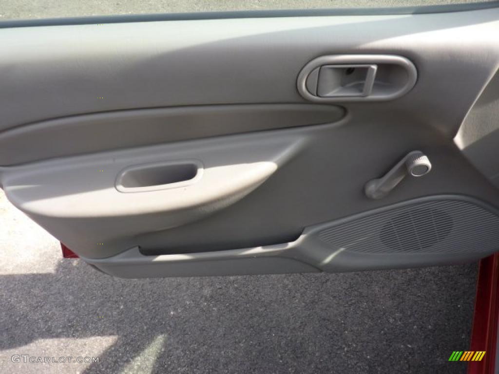 2001 Ford Escort SE Sedan Medium Graphite Door Panel Photo #46686758