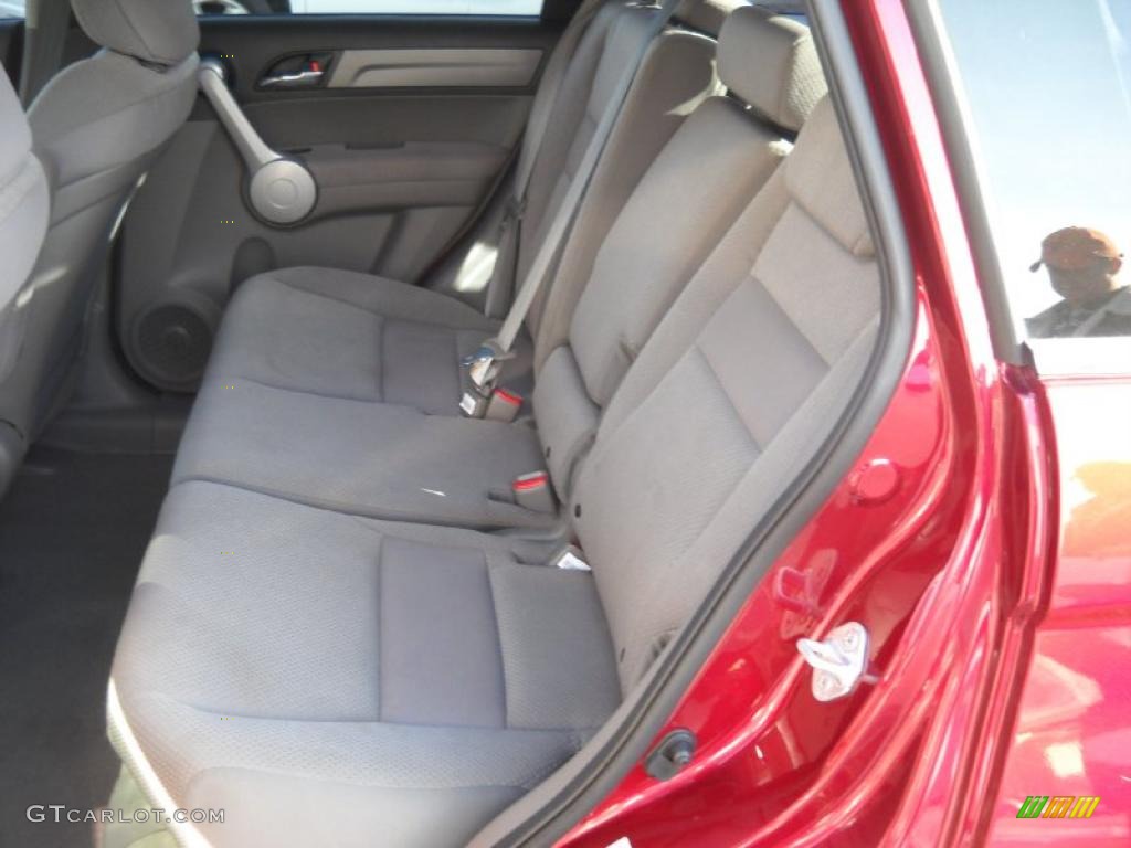 2007 CR-V LX 4WD - Tango Red Pearl / Black photo #9