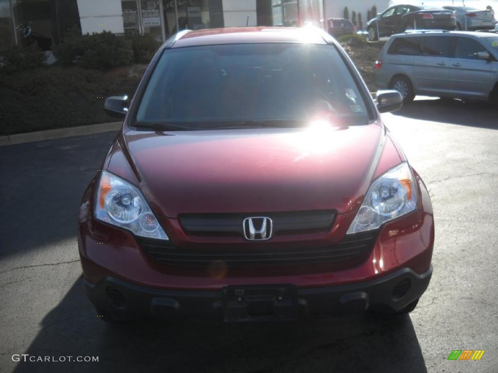 2007 CR-V LX 4WD - Tango Red Pearl / Black photo #10