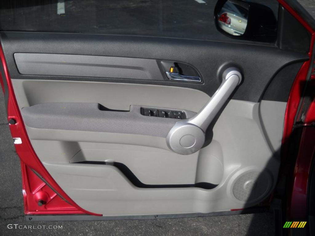 2007 CR-V LX 4WD - Tango Red Pearl / Black photo #12
