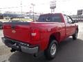 2008 Victory Red Chevrolet Silverado 2500HD LT Extended Cab 4x4  photo #5