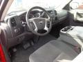 2008 Chevrolet Silverado 2500HD Ebony Black Interior Prime Interior Photo