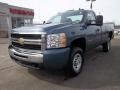 Blue Granite Metallic - Silverado 2500HD Work Truck Regular Cab 4x4 Photo No. 1