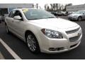 White Diamond Tricoat 2011 Chevrolet Malibu LTZ Exterior