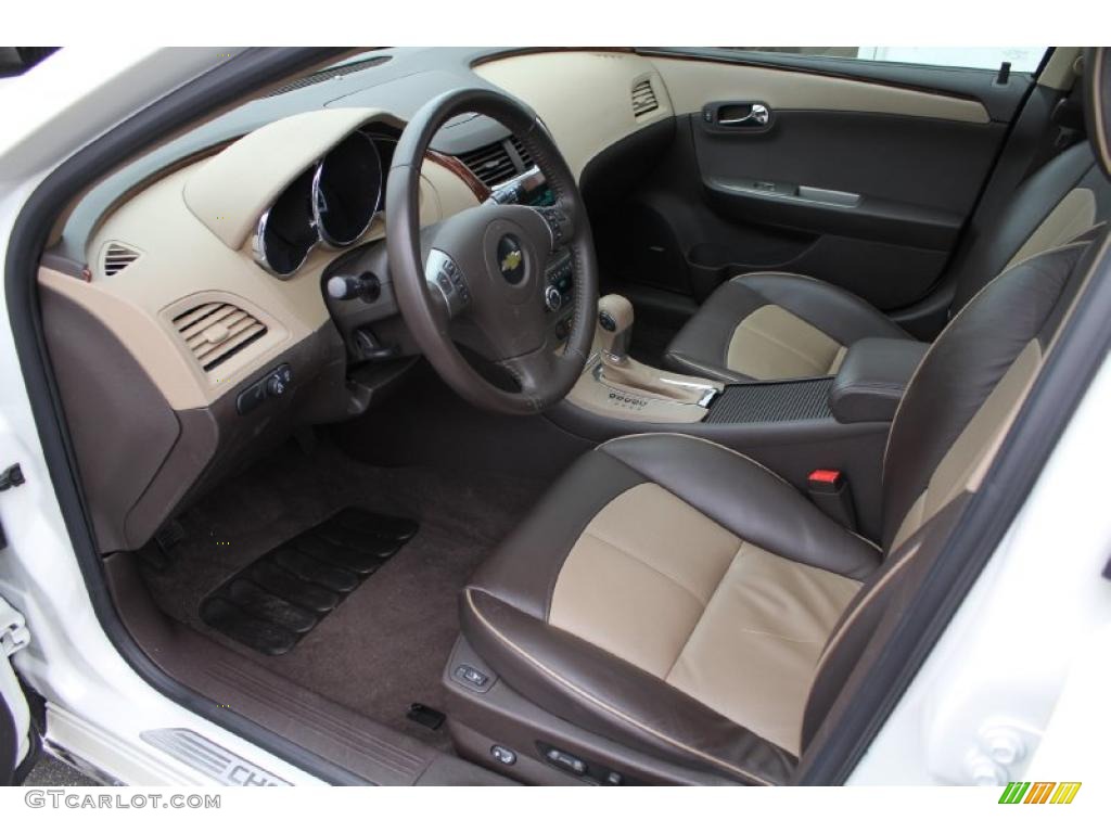 Cocoa/Cashmere Interior 2011 Chevrolet Malibu LTZ Photo #46688981