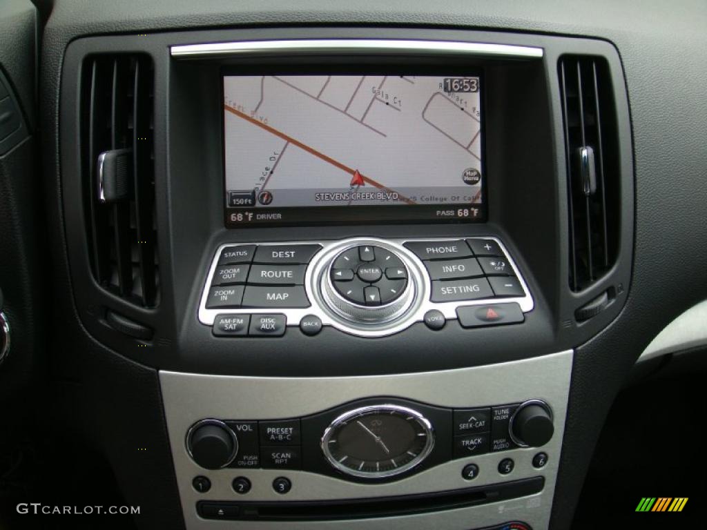 2008 Infiniti G 37 S Sport Coupe Navigation Photo #46690109