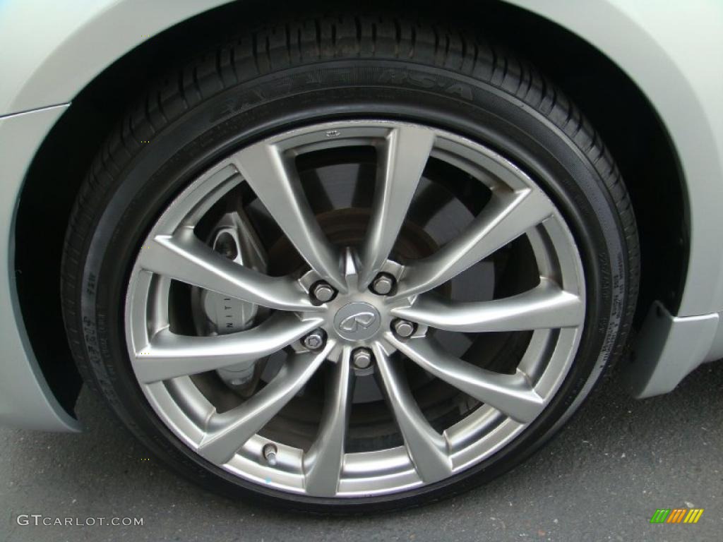 2008 Infiniti G 37 S Sport Coupe Wheel Photo #46690238